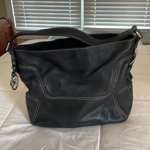 Michael Kors black hobo bag